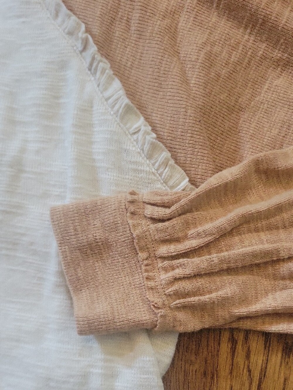 Pilcro Raglan Tops, Size Small - Picture 3 of 8